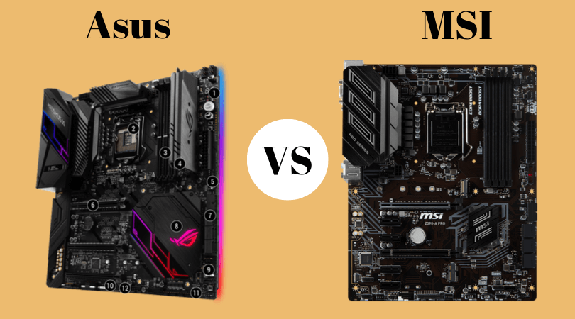 Asus vs MSI motherboard